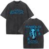 Karol G Album No Me Arrepiento De Sentir Tanto 2026 Stampa Vintage Lavata T-shirt Uomo Donna Estetica Tendenza Cotone Largo T-shirt
