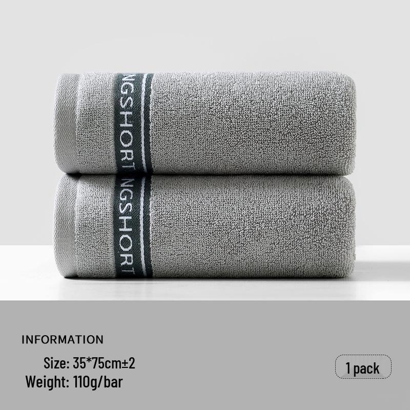 Pure Cotton Jacquard Washcloth: Thick, Absorbent Bath & Face Towel