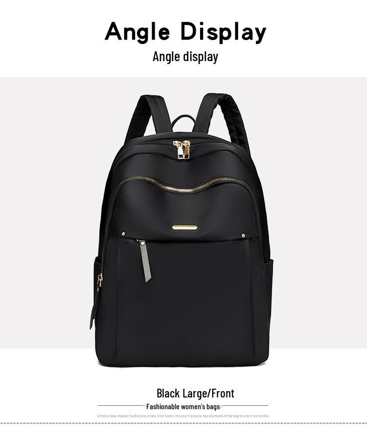 Women's 2024 Oxford Cloth Backpack: New Lightweight, Versatile, Casual Travel Bag for Students