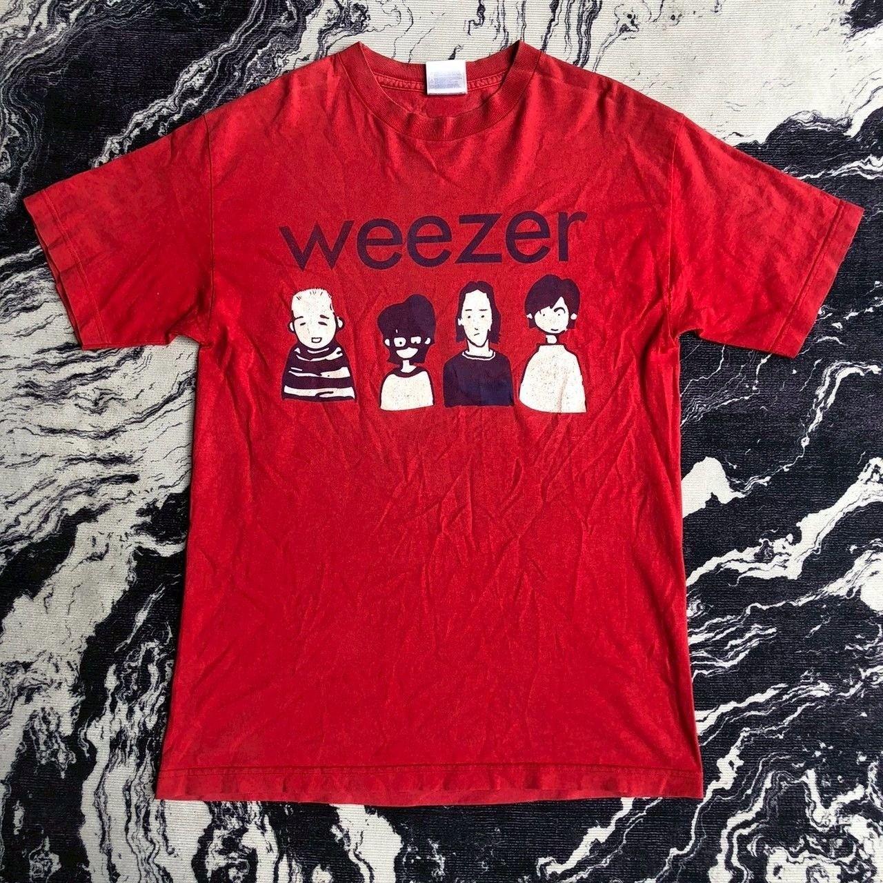 Weezer Cartoon Retro Graphic Unisex Tee Gift For Fan S-5XL M