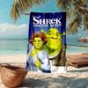 Ultra-Soft Beach Towel with Shrek Theme,Ideal for Pool - Camping, Diving - Perfect Travel Essential, Vibrant Beach Towel.