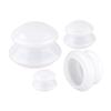 AHCS Cupping Cup Therapy Set 4 Cups for Acupuncture Cupping Sets Vacuum Cupping Silicone Vacuum Cups Facial Body Cupping Set Massage Therapy Acup