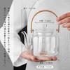 Pokaro Tea Teapot, Heat-Resistant Glass, Stylish Teapot, Clear Glass Teapot, 1000ml Capacity, Heat-Safe, with Glass Tea Strainer, Ranzawa