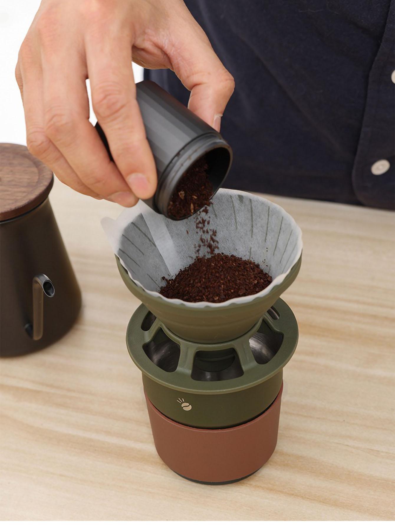 

Складной фильтр для кофе, портативный силиконовый держатель для капельного кофе, воронка, корзина, многоразовый чайник, чашка для торта, фильтр для кофе, капельница