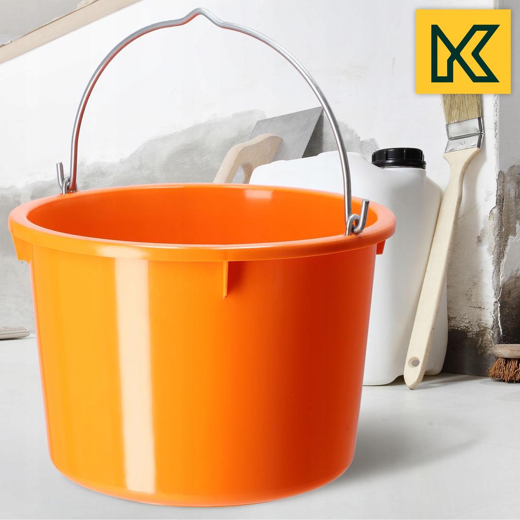 KADAX Wiadro Wiaderko Budowlane 20L Udźwig 40kg mocne