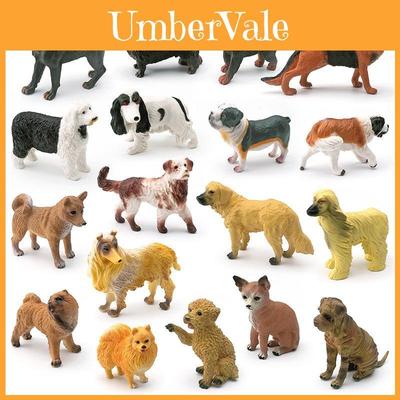 Realistic 18 Piece Static Pvc Dog Models Featuring Basset Hound Great Dane Labrador And More Ideal For Pet Lovers And Collectors
