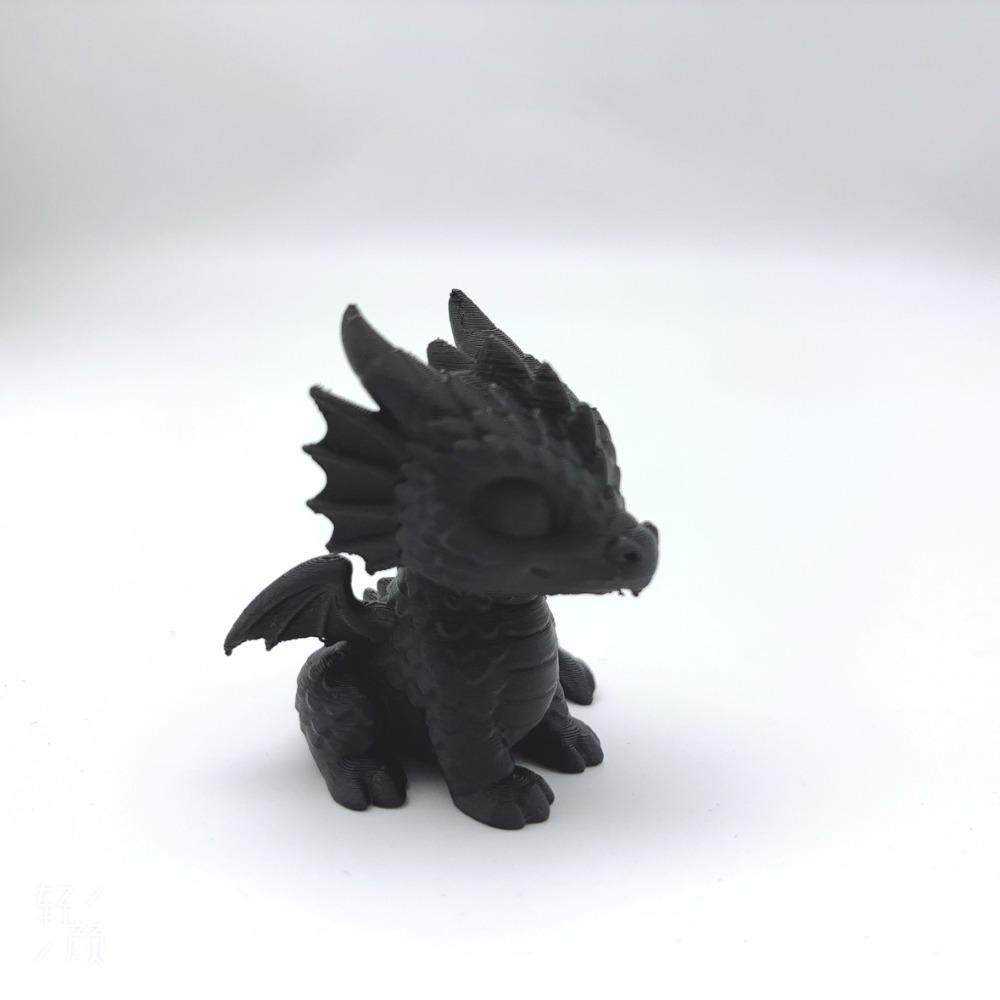 3D Printed Dragon Cub Statue - Mini Dragon Baby Sculpture, Dragon Decorative Ornament, Multifunctional Room Decoration, Desktop Decoration