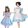 Amazon Alice Kids Show Dress Maid Dress Halloween Girl Dress Princess Lolita Dress cos