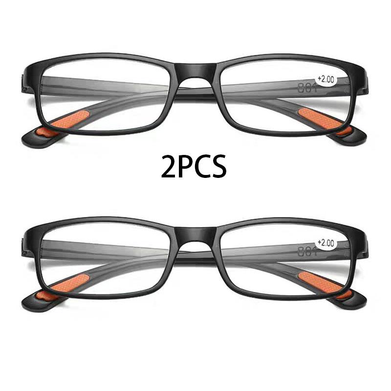 

2/3Pcs Unisex Ultra-Light Reading Glasses Men Women Fashion Anti-Skidding Eyeglasses Vision Care Presbyopic Eyewear +1.0~+4.0 +1.5
