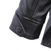 Long Jacket Men Genuine Cow Leather Wind Coat Classic Black Plus Size Jackets Casual Cloths