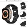 KALEBOL Dots Silicone Strap for Apple Watch Series 10 Ultra 9 8 7 SE 6 5 4 3 2 1 46mm 49mm 45mm 44mm 42mm Reverse Buckle Watch Band