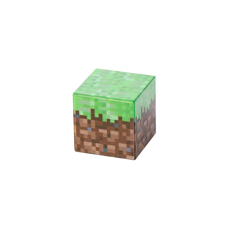 Magnetic Minecraft Building Cubes and Minifigures – Kids' Decompression Toys