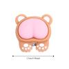 Animal Butt Toilet Press Nail Protector Water Tank Buttons Creative Toilet Button  Bathroom