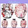 Cozy And Stylish Anime Darling In The Franxx Zero Two Pattern Unisex Hoodie