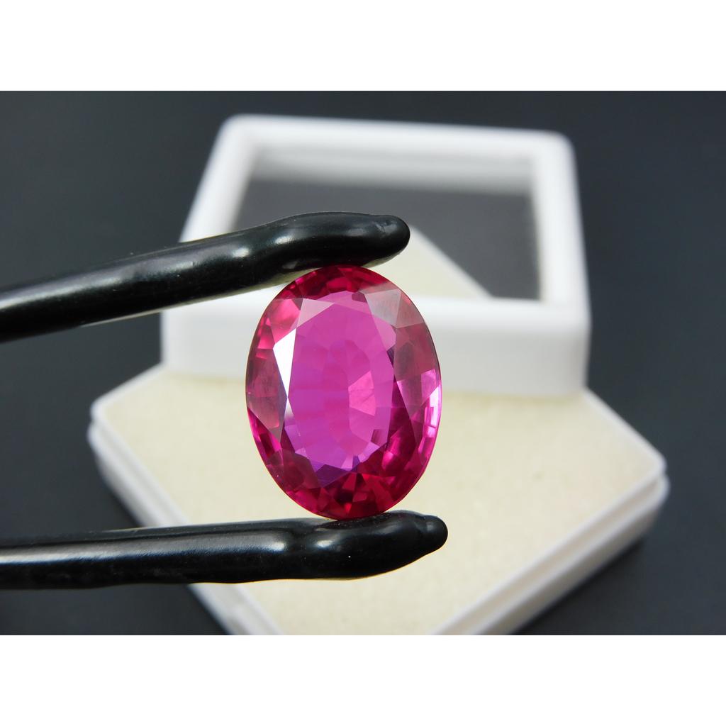 Natural Pink Sapphire Oval Cut 17.55 Ct CERTIFIED Loose Gemstone For Rings M-575-Ra