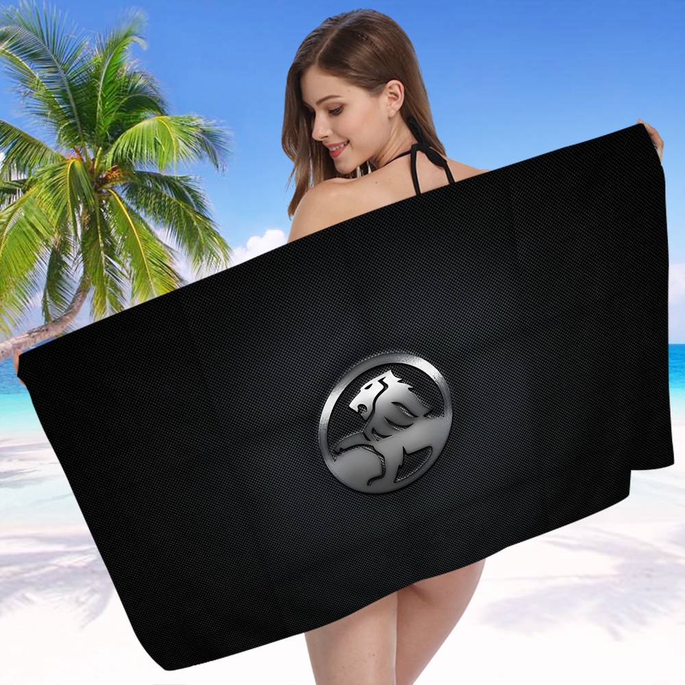 H-Holdens Car Microfiber Blanket Quick Drying Beach Towels Oversized Printing Super Absorbent Pool Towel Blanket