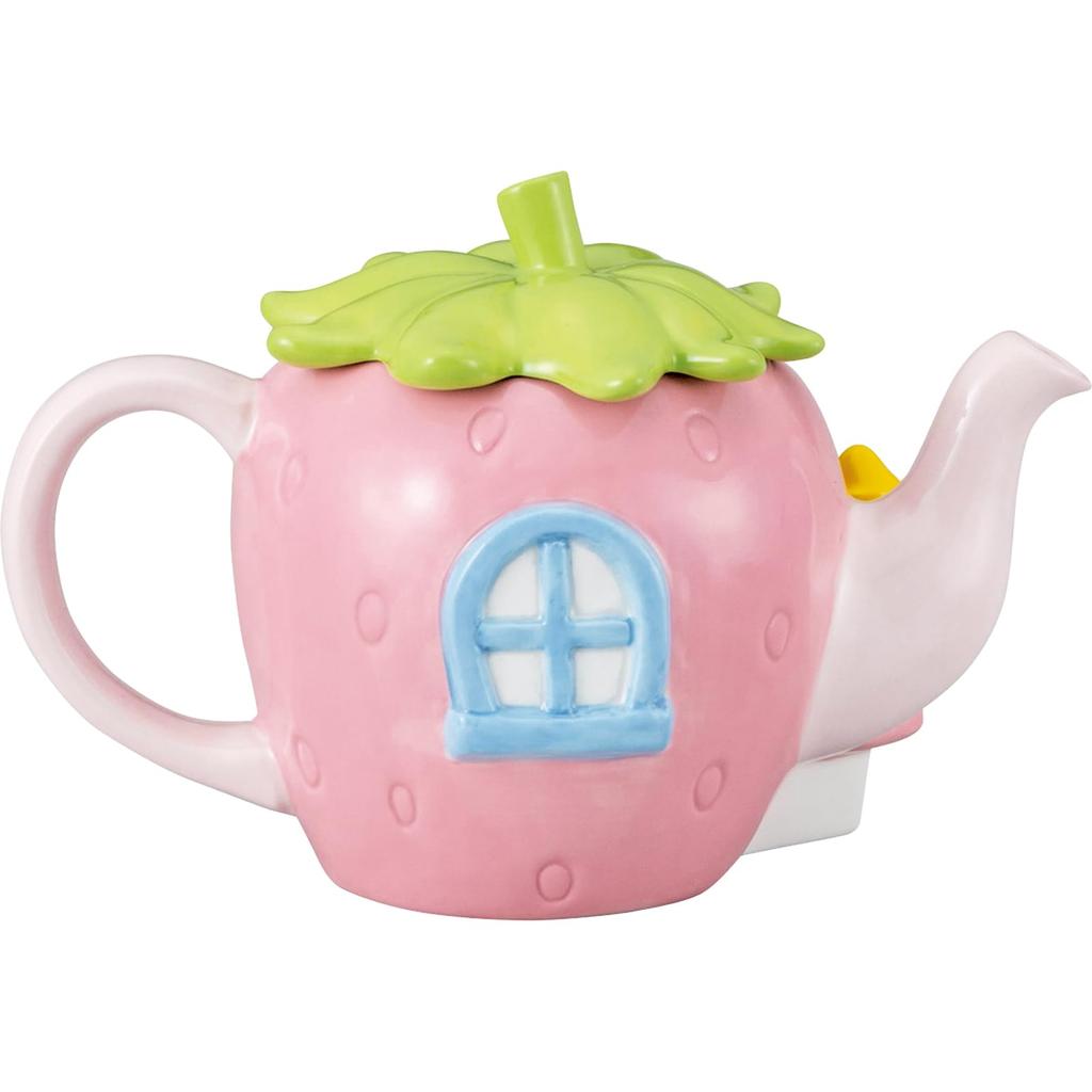 Sanart Sanrio Hello Kitty 20 x 12 x 14 450 Strawberry House Kitty Birthday SAN4834 Teapot, cm, mL, Design, Goods, Gift, Pink,