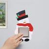 Cute Light Switch Decals Elk Snowman Santa Claus Christmas Wall Decals  Home Office Decor