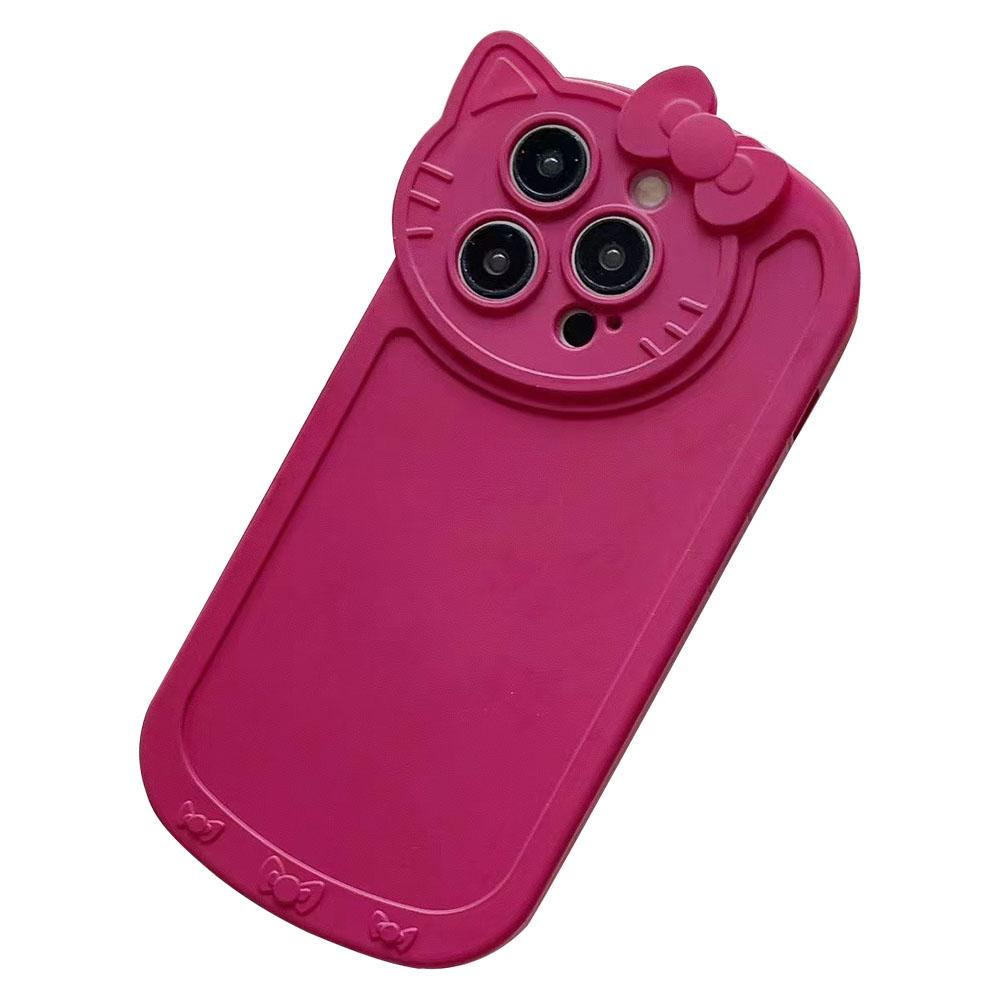 For iPhone 14 Pro Max Case 3D Animal Kitty TPU Phone Cover Precise Cutouts