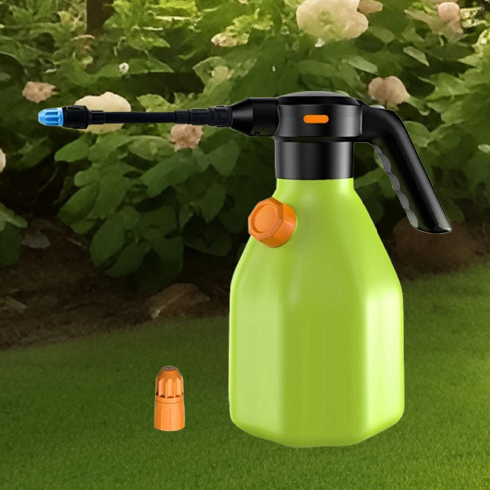 

2,5 л бездротова електрична пляшка з розпилювачем Автоматичний завод Mister Портативний USB-перезаряджається для приміщень Long Wand Green