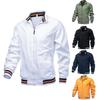 New Casual Jacket for Men Spring and Fall Sports Solid Color Men's Coat for Men