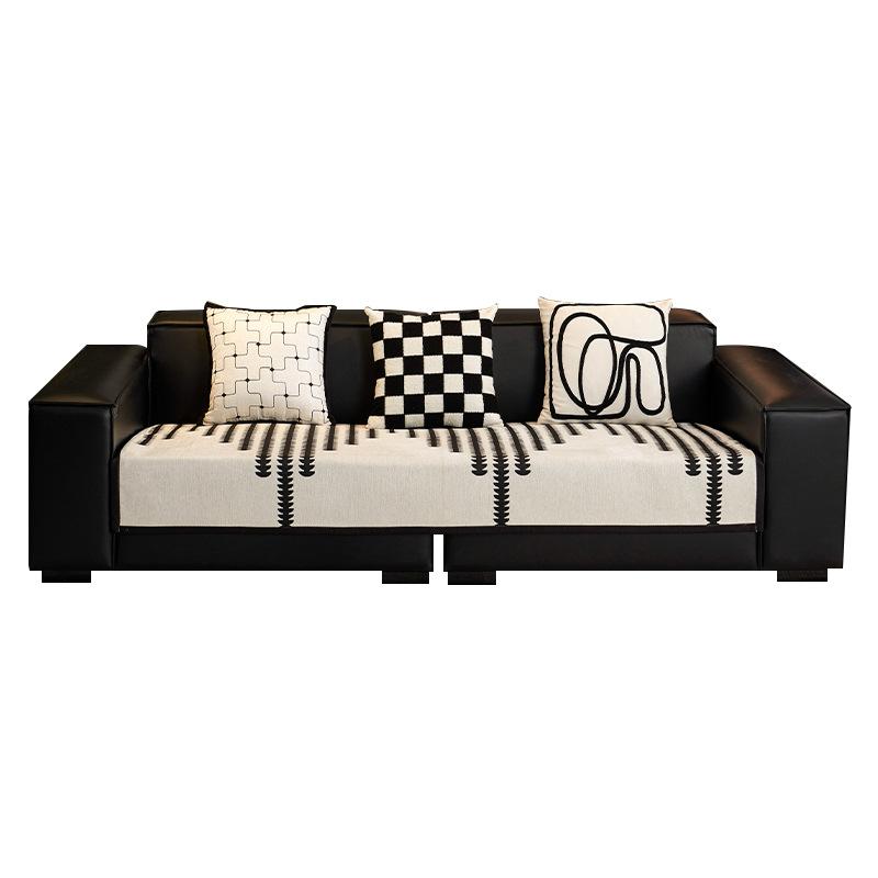 Light Luxury High-Grade Sofa Cushion Four Seasons Universal Non-Slip Leather Sofa Seat Cover Cover Dedicated Cover Towel