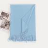 Cashmere Feel Solid Color Women's Imitation Cashmere Scarf 1116 Winter Atmosphere Korean Versatile Medium and Long Shawl Scarf