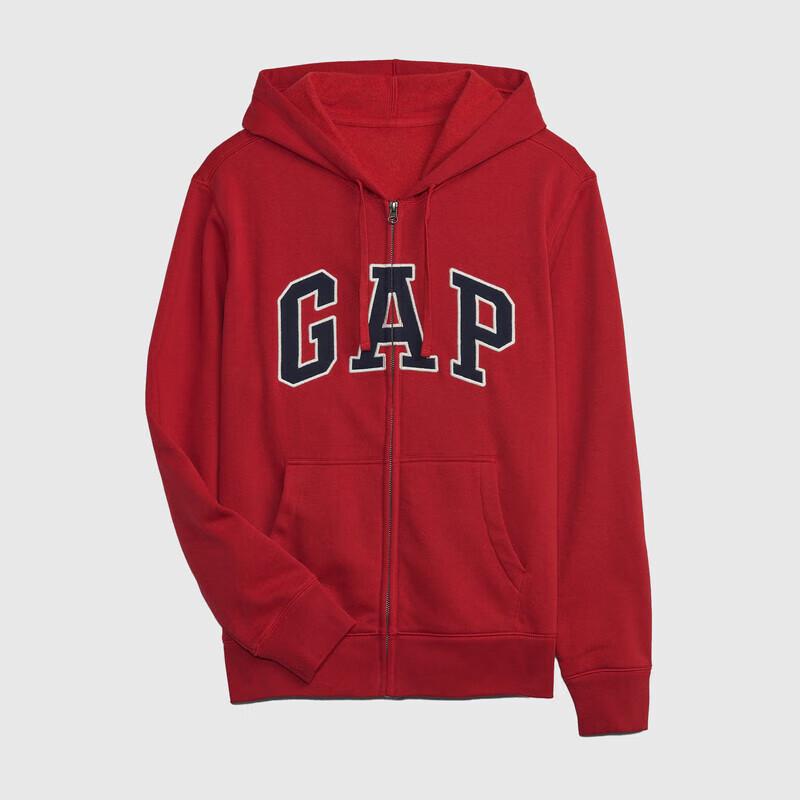 Gap Unisex Fleece-Lined Logo Zip-Up Hoodie