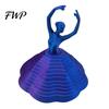 Artistic Fidget Spinner 3D Printed Spinning Ballerina Toy Ballet Dancer Expanded Sensory Office Desk Stress Reliever Whirling Spiral Relief for Adults