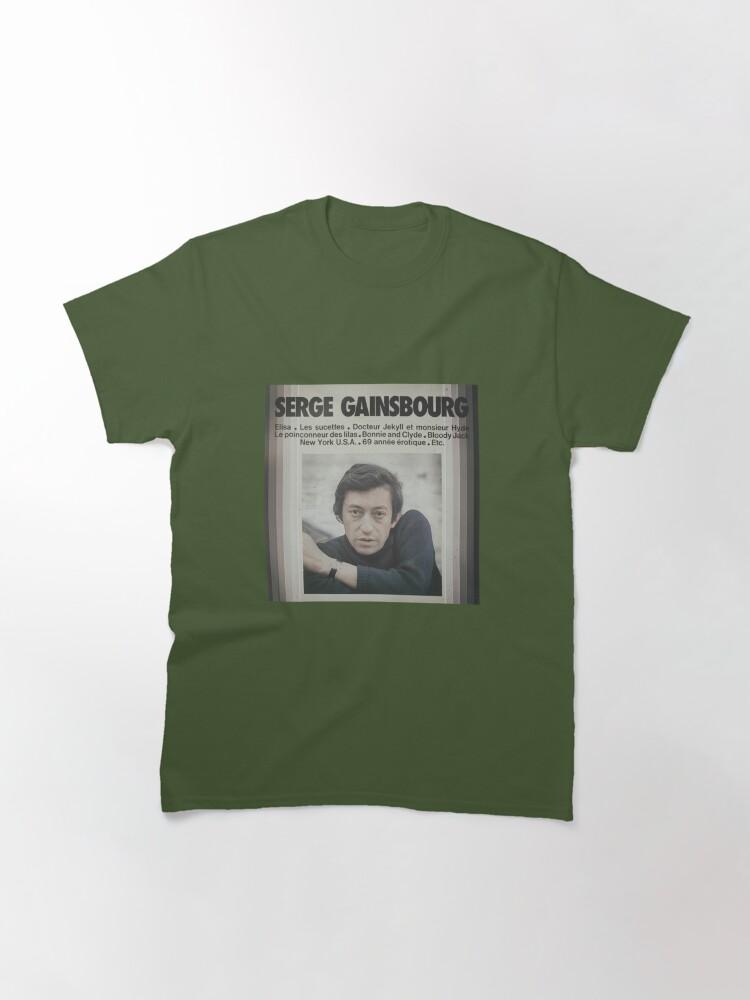 Serge Gainsbourg Album Serge Gainsbourg 1974 Classic T-Shirt