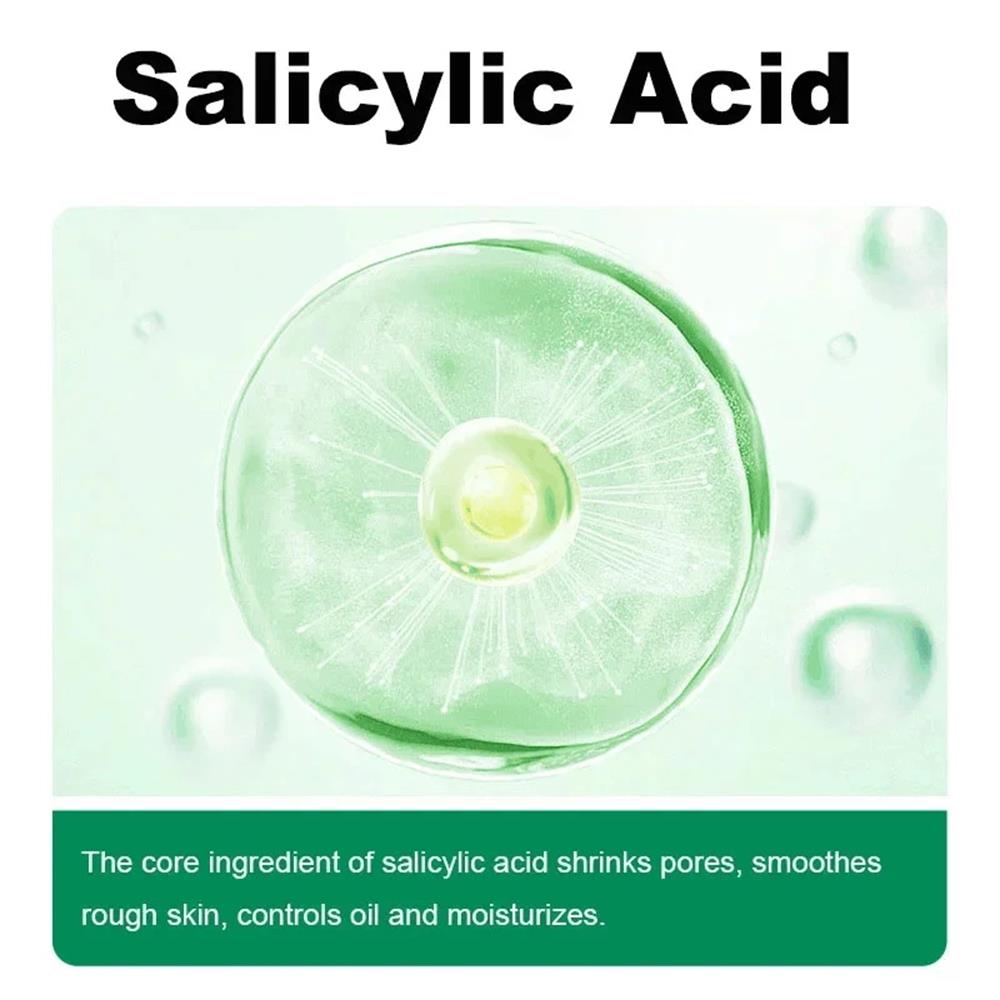 Salicylic Acid Pore Clearing Cream Shrink Pores Remove Blackheads Acne Brighten Moisturizing Smooth Skin Care Korean Products