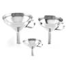 Stainless Steel Detachable Funnel with Filter Cooking Oil Transmit Kitchen Tools