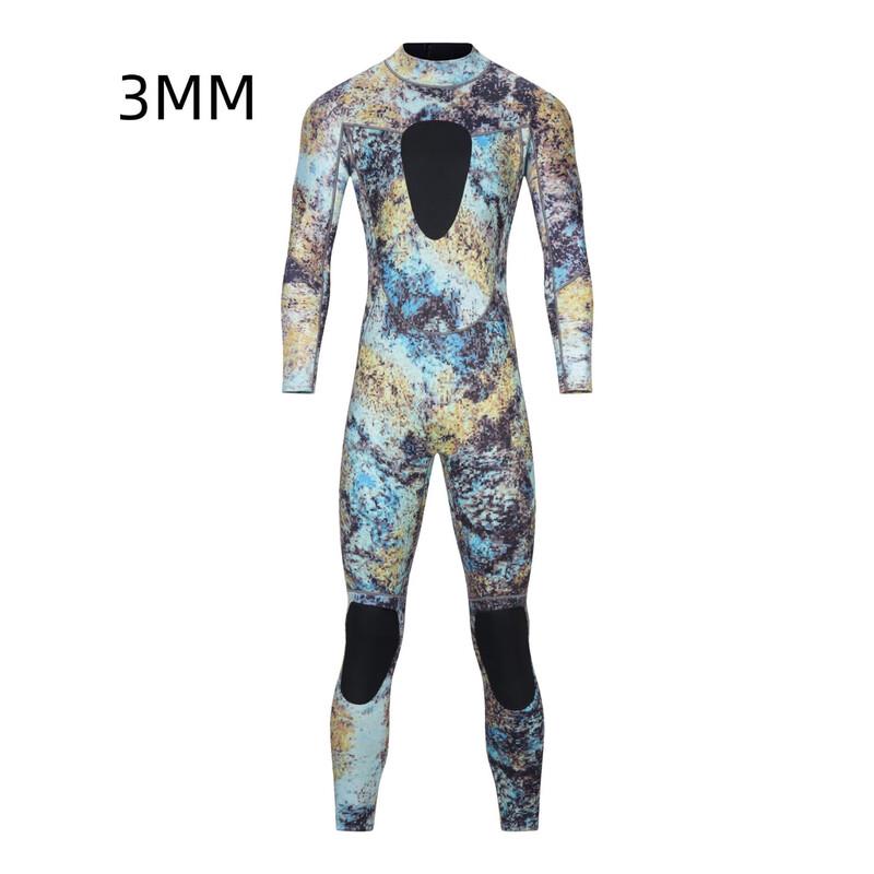 Longchan 3mm Camouflage Freediving & Spearfishing Wetsuit