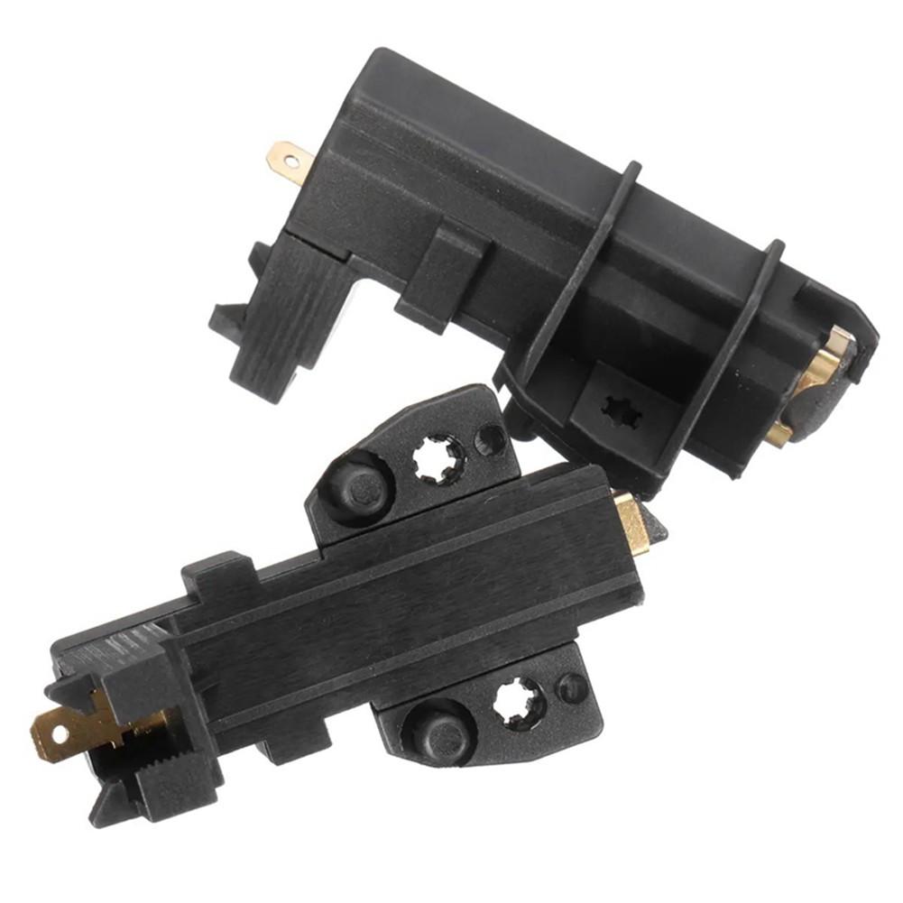 Motor Carbon Brushes Plastic Washing Machine Accessories Black