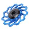 Bike Ceramic Bearing Pulley Wheel Aluminum Alloy Smoothly Rotation 11T Ceramic Bearing Wheel Pulley