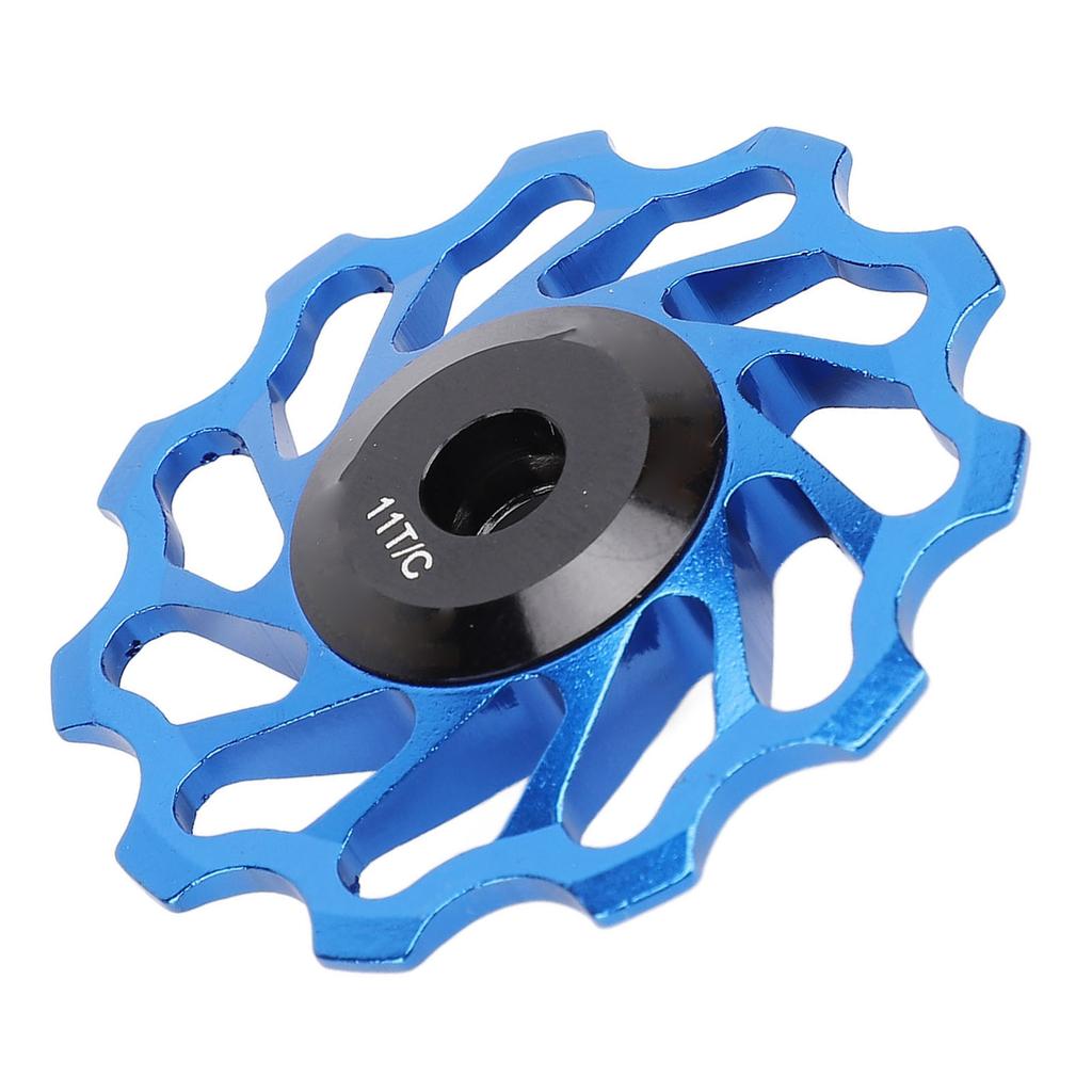 Bike Ceramic Bearing Pulley Wheel Aluminum Alloy Smoothly Rotation 11T Ceramic Bearing Wheel Pulley