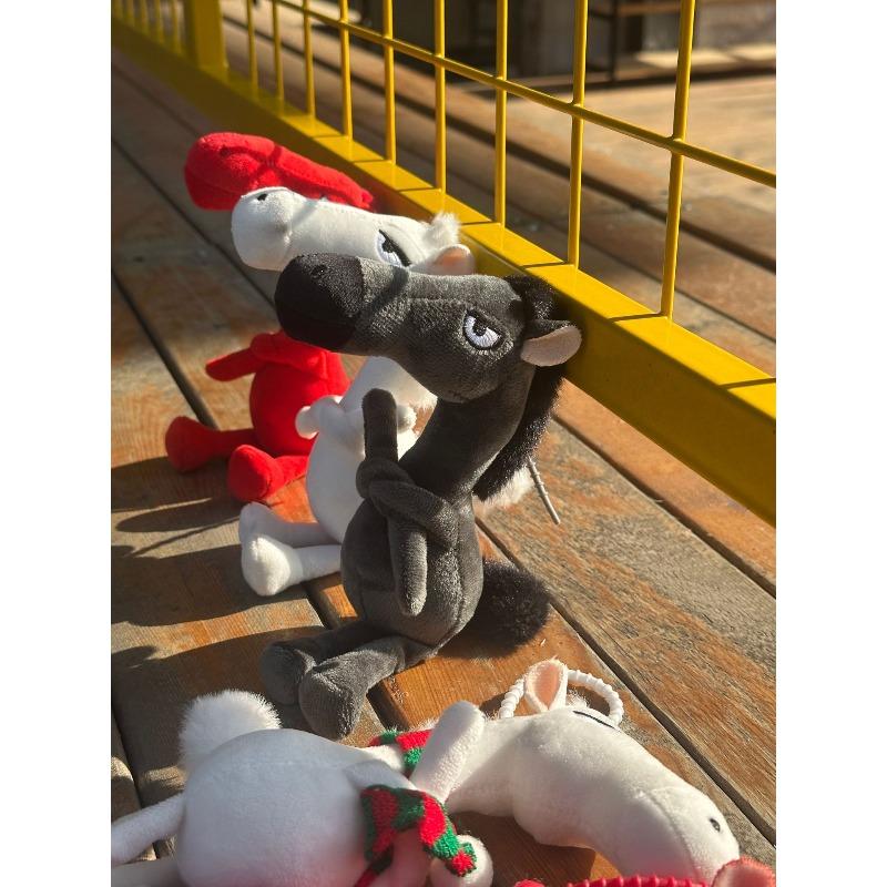 

Sky selection dark horse mascot toy pendant pony doll doll unique design doll gift red horse