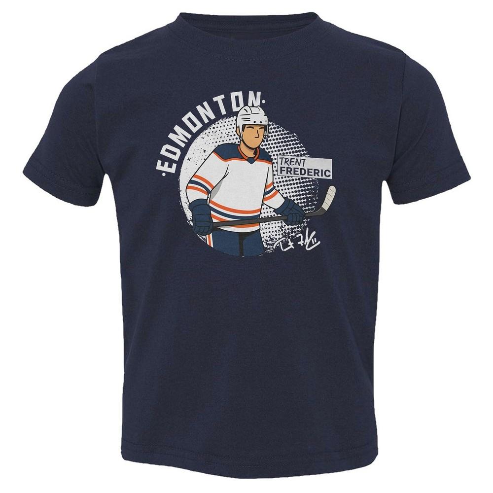 Трент Фредерик Вдохновленный Хоккеем - Фанаты Эдмонтона Детская Футболка Унисекс Футболка L