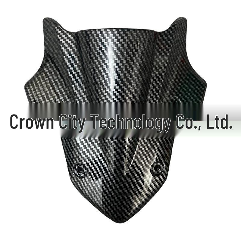 Carbon Fiber Textured Windshield Cover for Kawasaki Z900 (2017-2019)