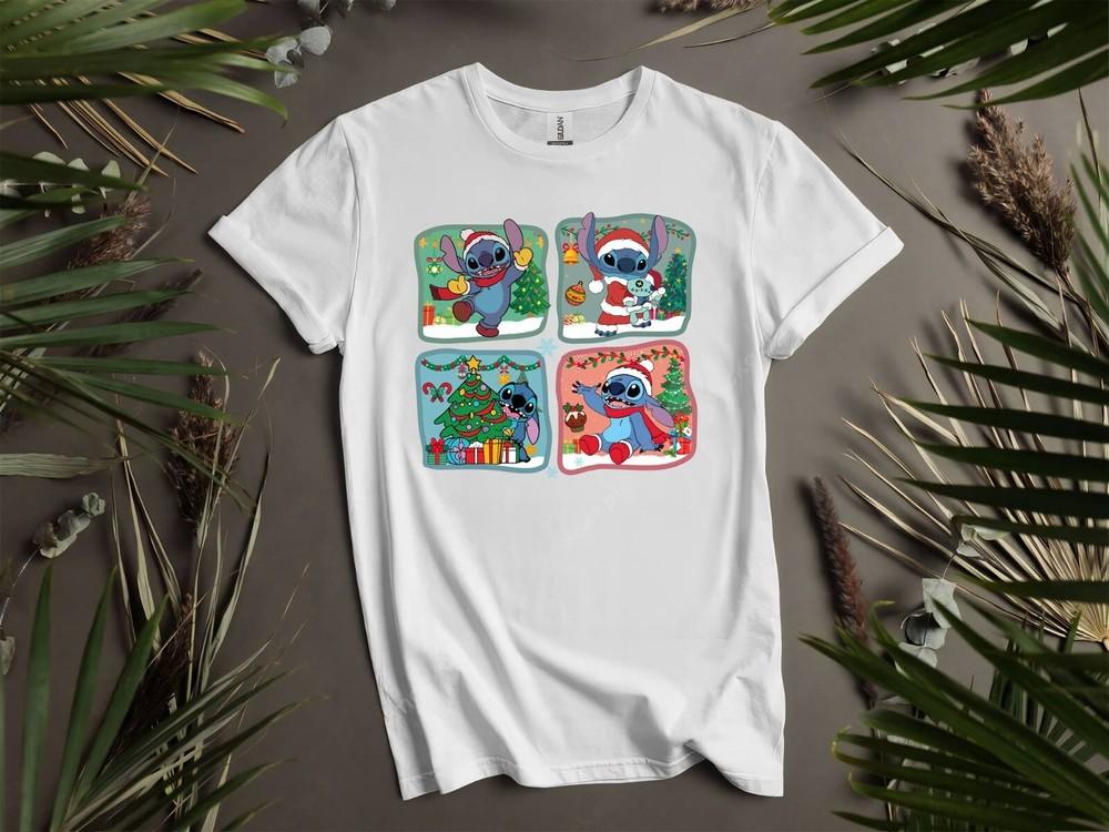 Christmas Mood Stitch T-shirt T shirt Men Women Unisex Tshirt I100