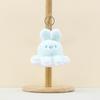 And Pink Cute White Plush Octopus Rabbit Keychain Adorable Stuffed Animal Accessory