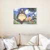 Malen nach Zahlen Bilder zum Malen-Mein Nachbar Totoro Ghibli 50x40 cm