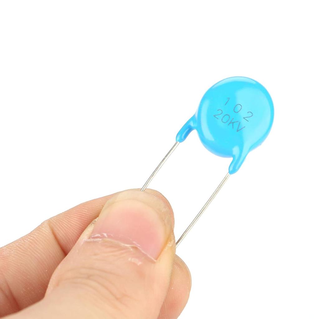 20pcs High Voltage Ceramic Capacitor Kit 20KV 1nF 0.001uF 1000pF