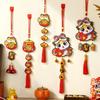 Traditional Spring Festival Door Decoration Paper New Year Hanging Ornaments  Wedding