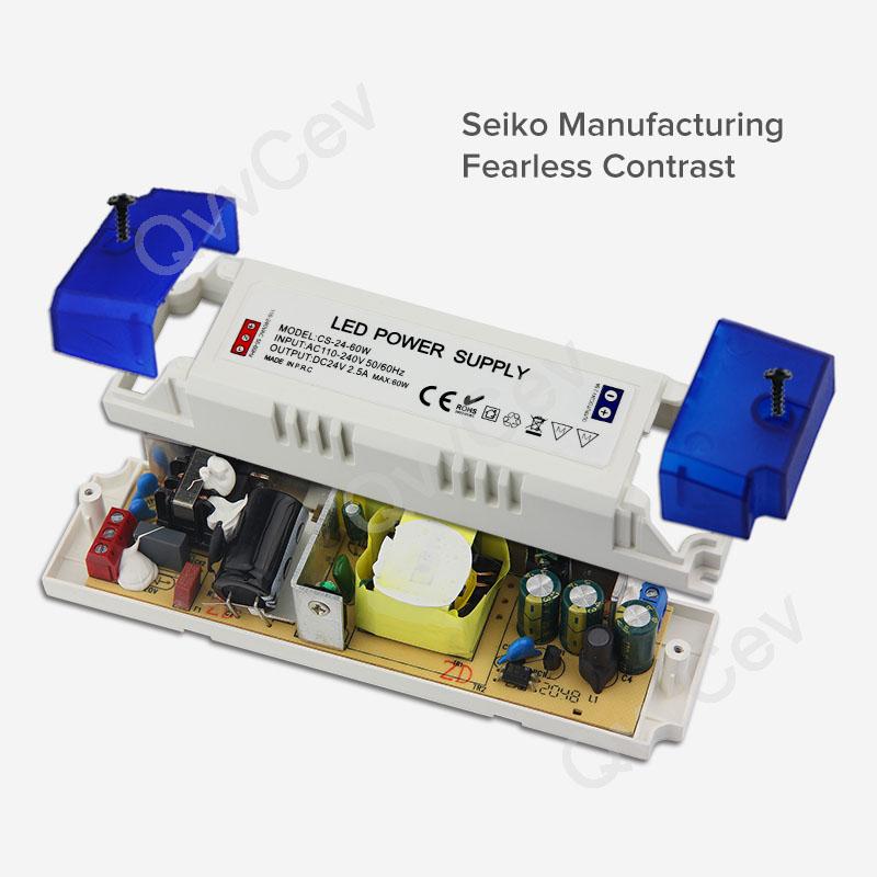 AC 110-240V To DC 12V 24V LED COB Strip Lighting Driver Power Transformer 12W 24W 36W 60W 100W 2A 3A 5A Switching Supply Adapter