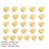 Letter Heart Alphabet Initial Name Women Bracelet Charms  Pendant Golden Plated Handmade Bracelet Jewelry  Dropshipping