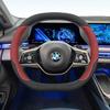 Steering Wheel Cover BMW 3 5 Series X3 X5 I3 X1 IX3 1 X2 PHEV Suede Universal Fit