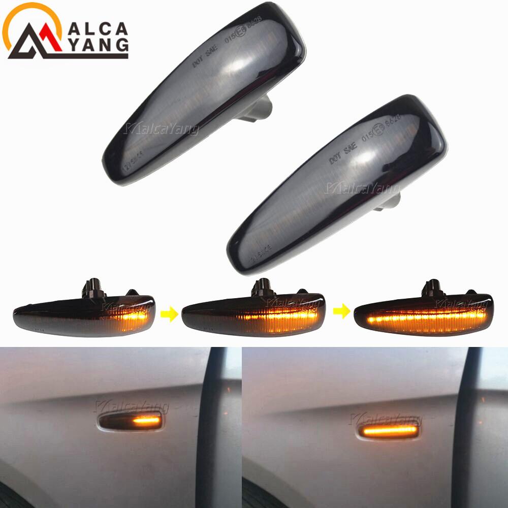 

LED Side Fender Dynamic Turn Signal Light Marker Lamp for Mitsubishi Lancer Evolution Evo X Outlander Sport RVR ASX Mirage 2014+