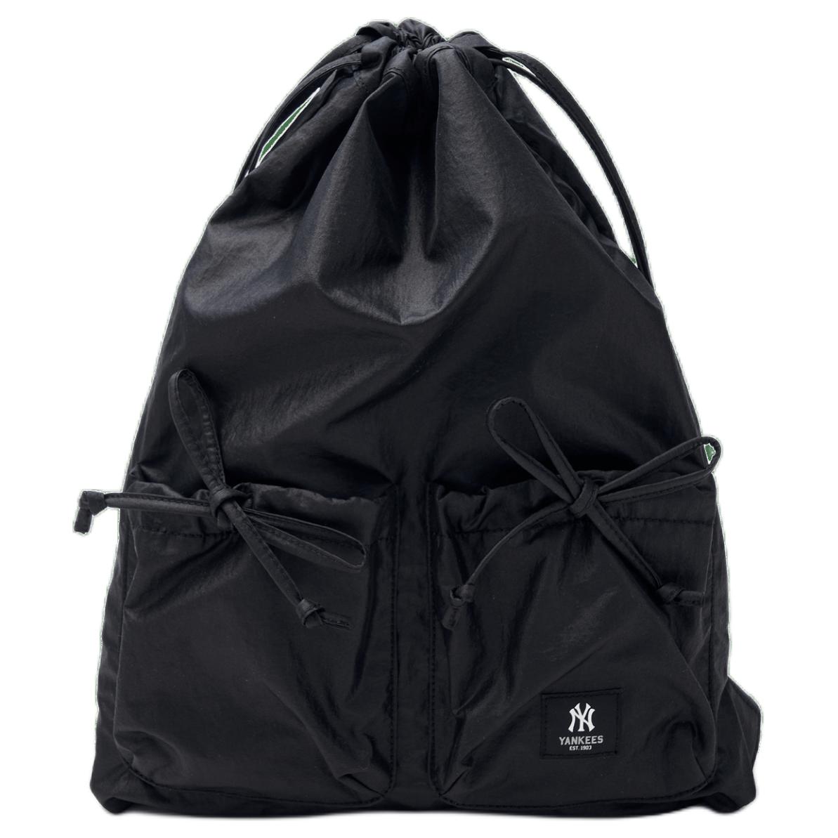 MLB Classic Drawstring New York Yankees Nylon Backpack Women backpack Black 3ABKB035N-50BKS Black 14070₽