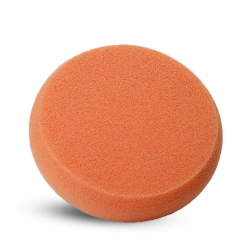 6 buc/set Set Tampoane Aplicatoare Ceară Auto cu Mâner Roșu Aplicatoare Moi din Burete Tampoane din Spumă pentru Ceruire pentru Lustruirea și Curățarea Mașinilor